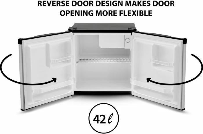 Frigorifer mini BRUNNER Polarys Home 42L (MPN: 0826058N), argjend/zi