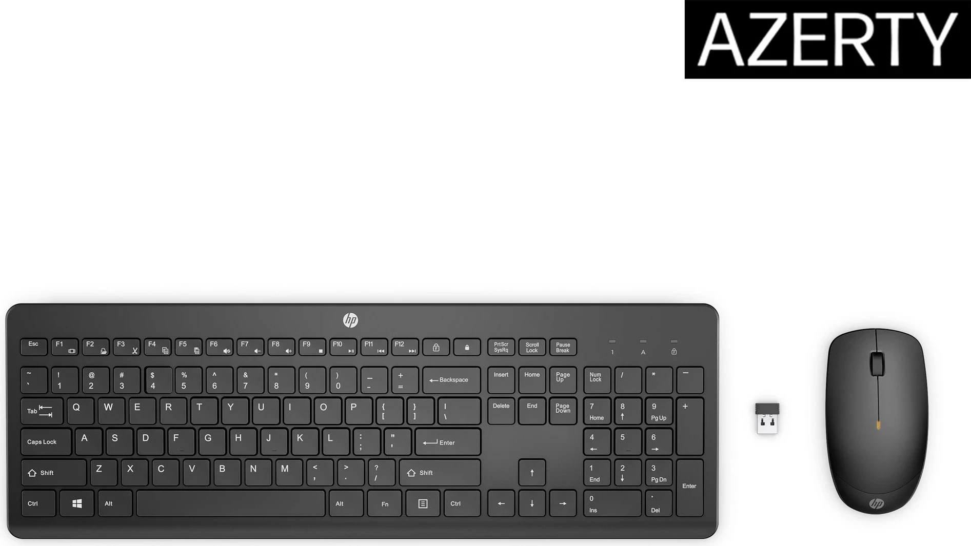 Maus dhe Tastaturë Wireless HP 230, e Zezë