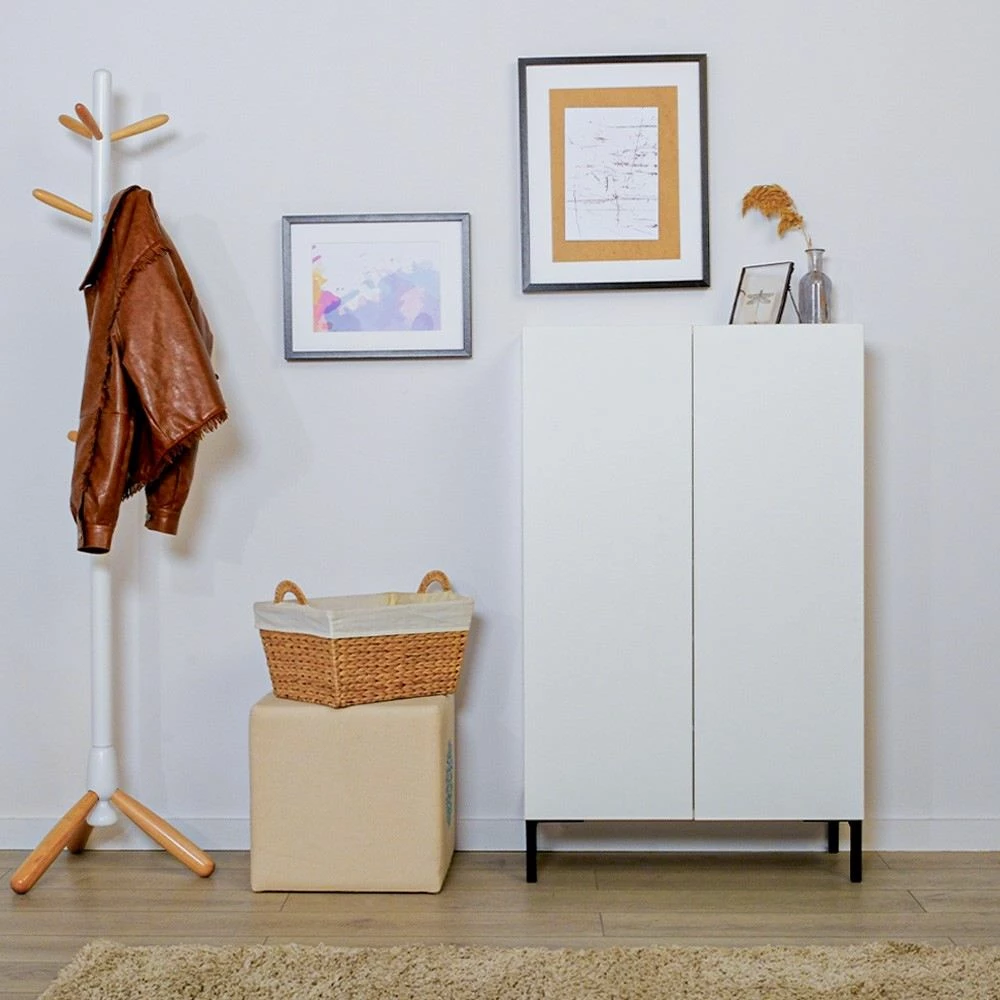 Dollap multifunksional Hanah Home, Shc-820-Dd-1, i bardhë