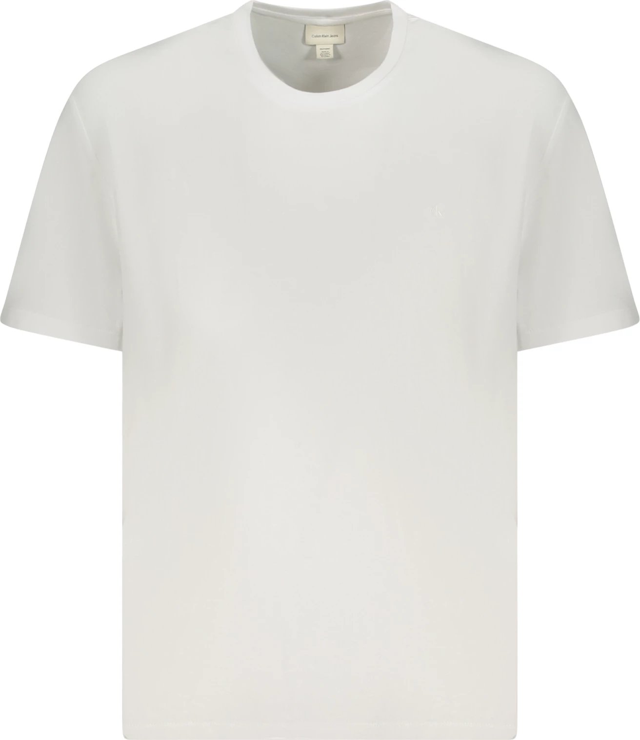 Maicë për meshkuj Calvin Klein, e bardhë