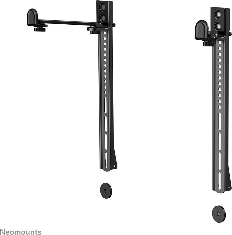 Mbajtës universal videobar/soundbar Neomounts AWL29-650BL1, çelik, 15 kg, i zi