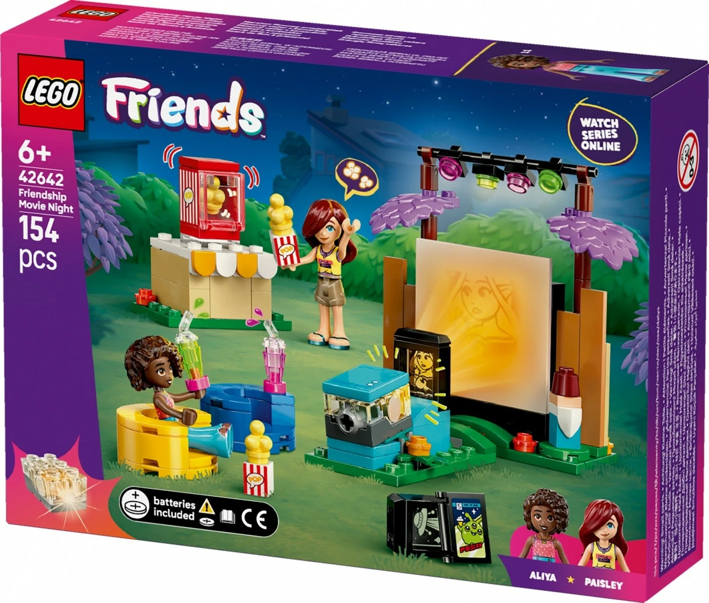 Set LEGO Friends 42642 Movie Marathon, 154 pjesë