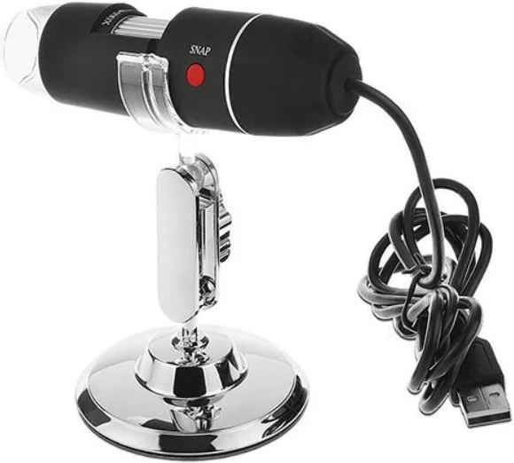 Mikroskop digjital USB Media-Tech MT4096, zmadhim deri 500X, i zi