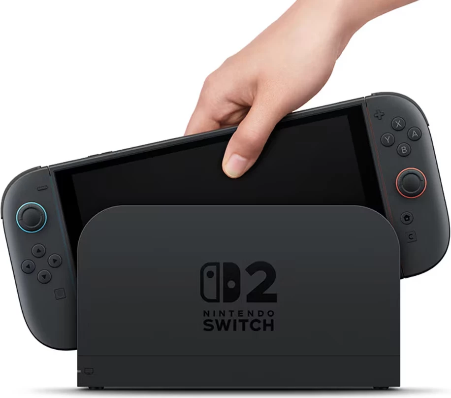 Konsolë Nintendo Switch 2 256GB 7.9\" + Mario Kart World (digjitale), Joy-Con kaltër e çelët/kuqe e çelët