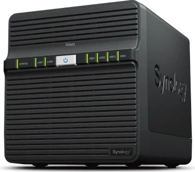 Server i ruajtjes Synology DiskStation DS423, Ethernet LAN, i zi
