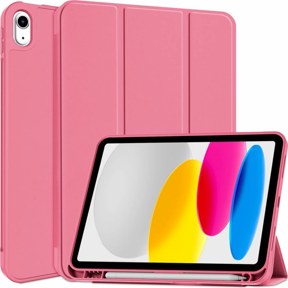 Mbështjellës Tech-Protect SC Pen për iPad 10 (2022), Rozë