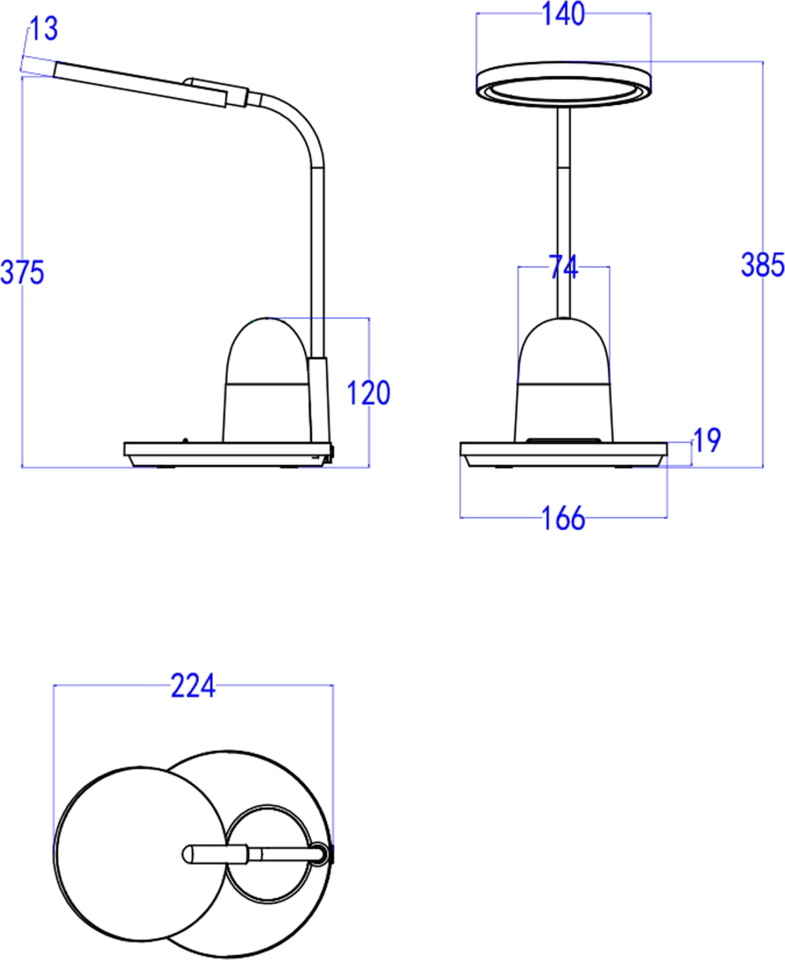 Lampë tavoline për fëmijë LED, figura e maces, FH4449.04, ngjyrë e verdhë e butë-bardhë, ABS