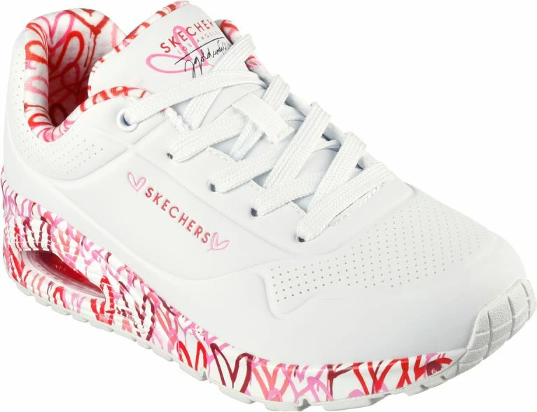 Atlete për femra Skechers, të bardha