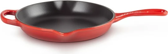 Tigan i rrumbullakët Le Creuset 23cm, gize, smalt, i kuq