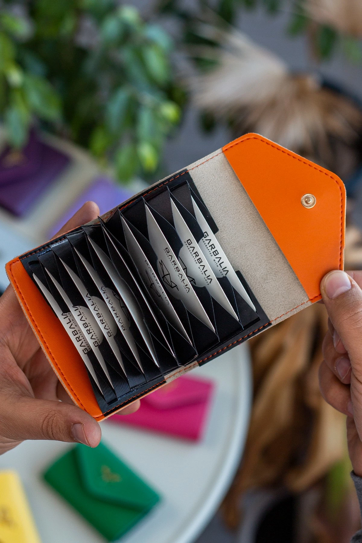 Portofol për gra, Zoozie Bags, Lviv, ngjyrë portokalli