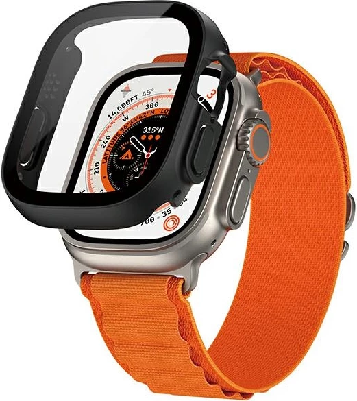 Mbështjellës PanzerGlass për Apple Watch Ultra 2, 49mm, i zi