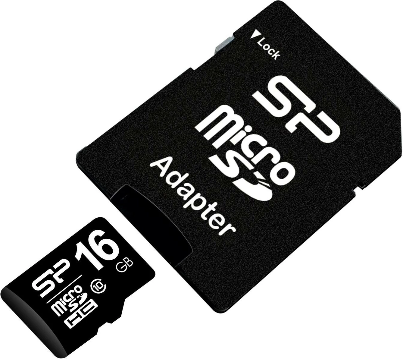MicroSDHC Silicon Power 16GB Class 10 UHS-I, e zezë