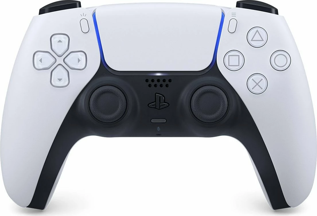 Kontroller Sony DualSense për PS5/PC, wireless/wired, bardhë/zi