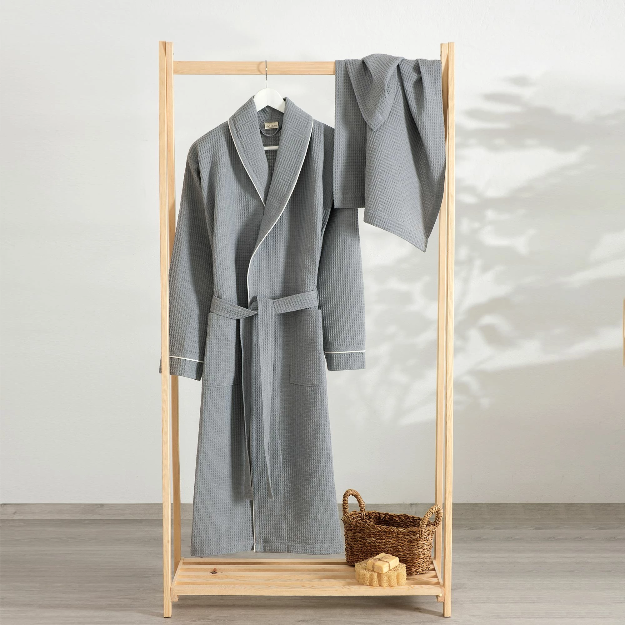 Set rrobdeshamberi me peshqir, ngjyrë gri, Mijolnir, Soho