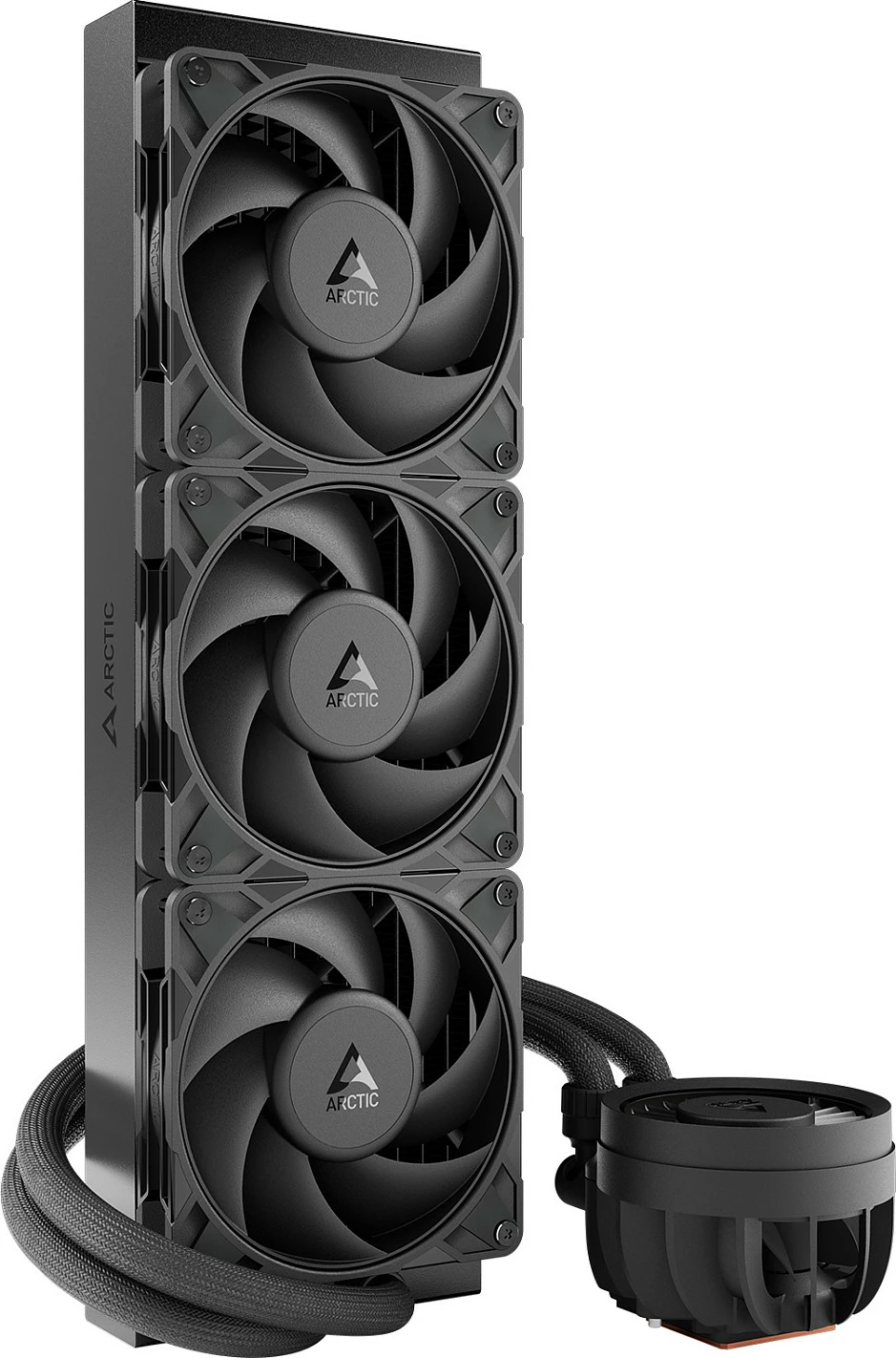 Ftohës uji për procesor ARCTIC Liquid Freezer III Pro 360, 360mm, 3 ventilatorë 12cm, i zi