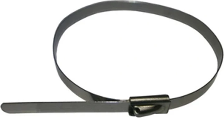 Shirita kapës për kabllot PV, Dedra, 11NC4291, 290 x 4.6 mm, çelik inox i veshur, e zezë, set 20 copë