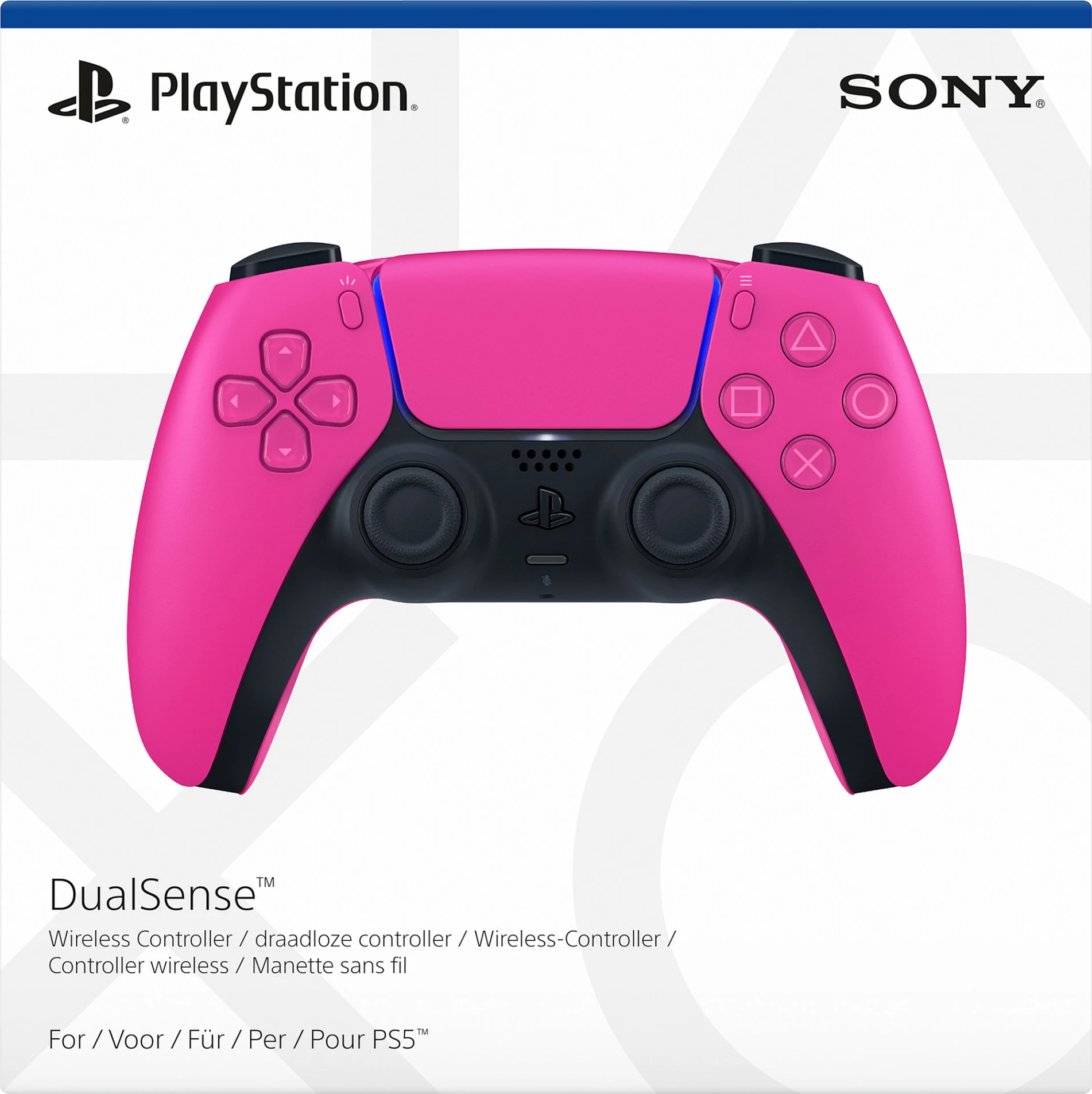 Kontroller Sony DualSense Wireless për PS5, Nova Pink
