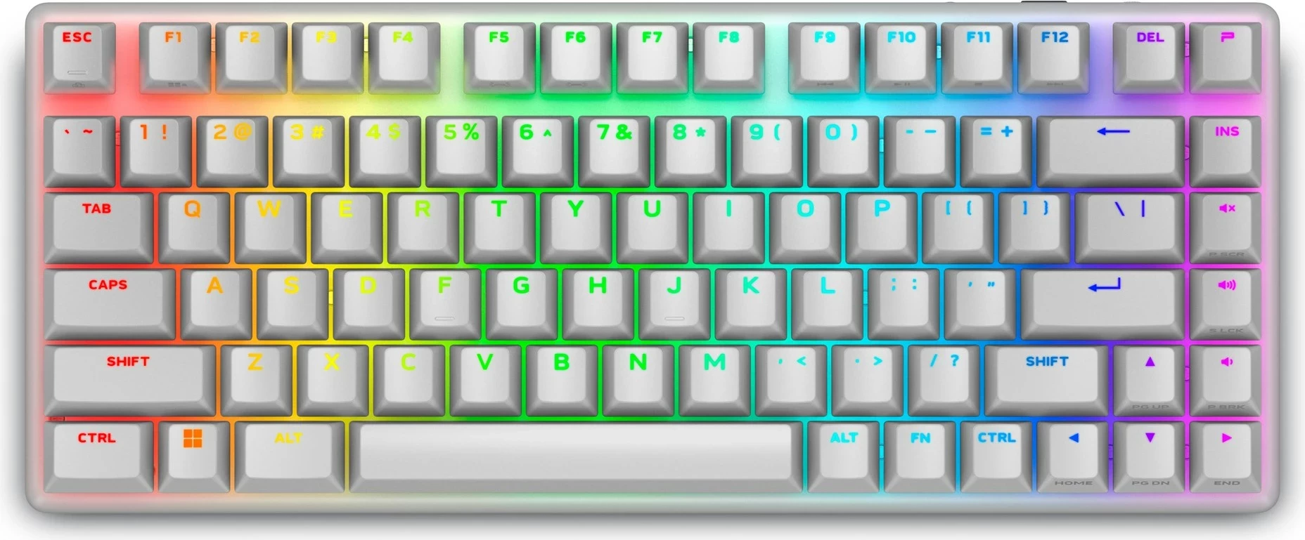 Tastierë gaming Dell Alienware Pro Wireless, RGB, e bardhë