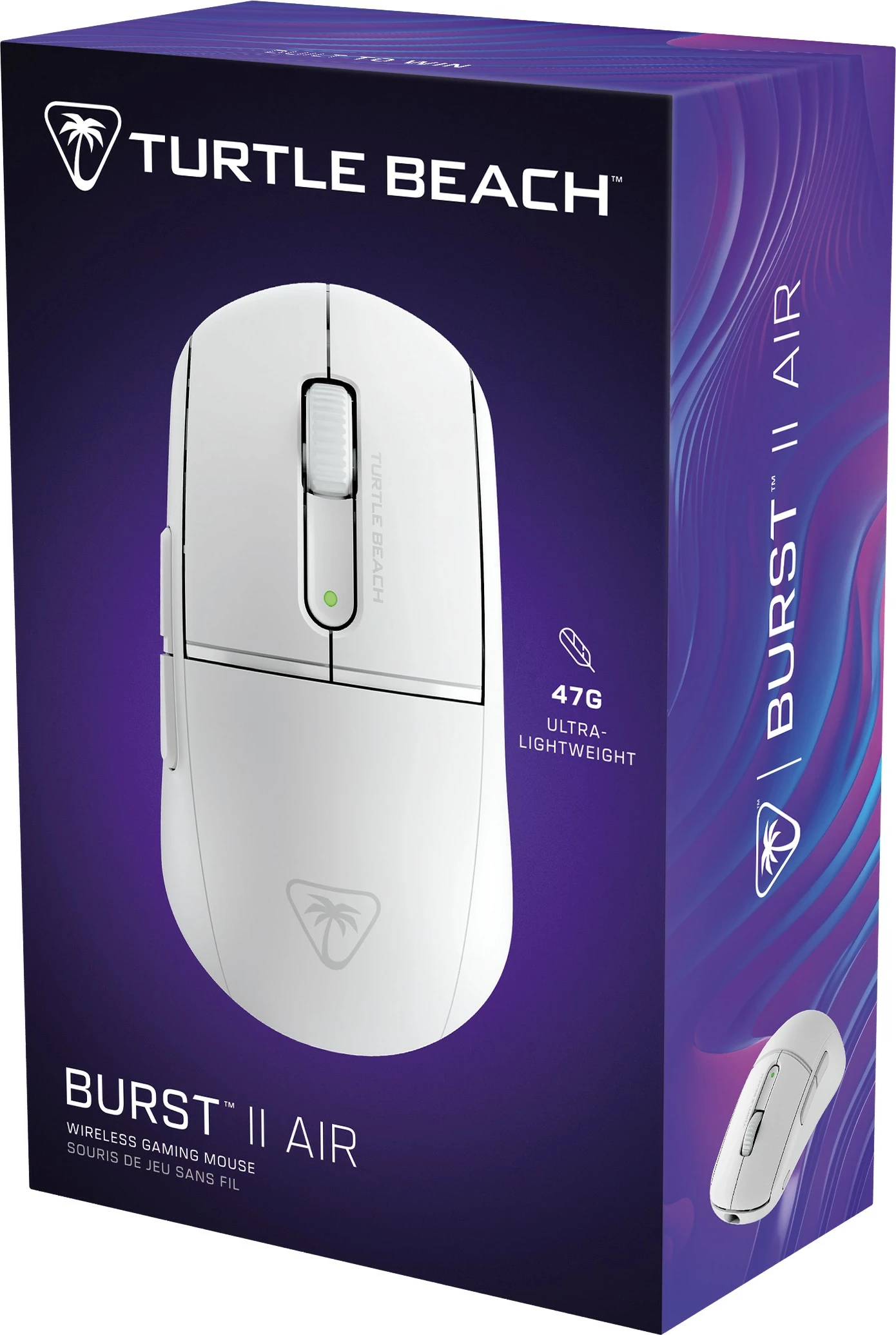 Maus gaming Turtle Beach Burst II Air, i bardhë
