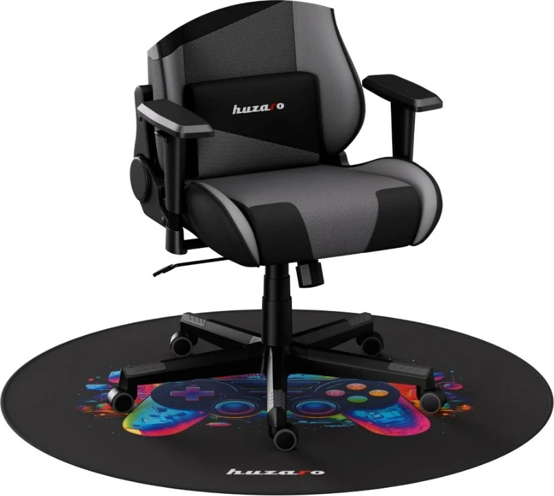 Tapet për karrige Huzaro FloorMat 7.0, 1200 mm, Gome, i zi