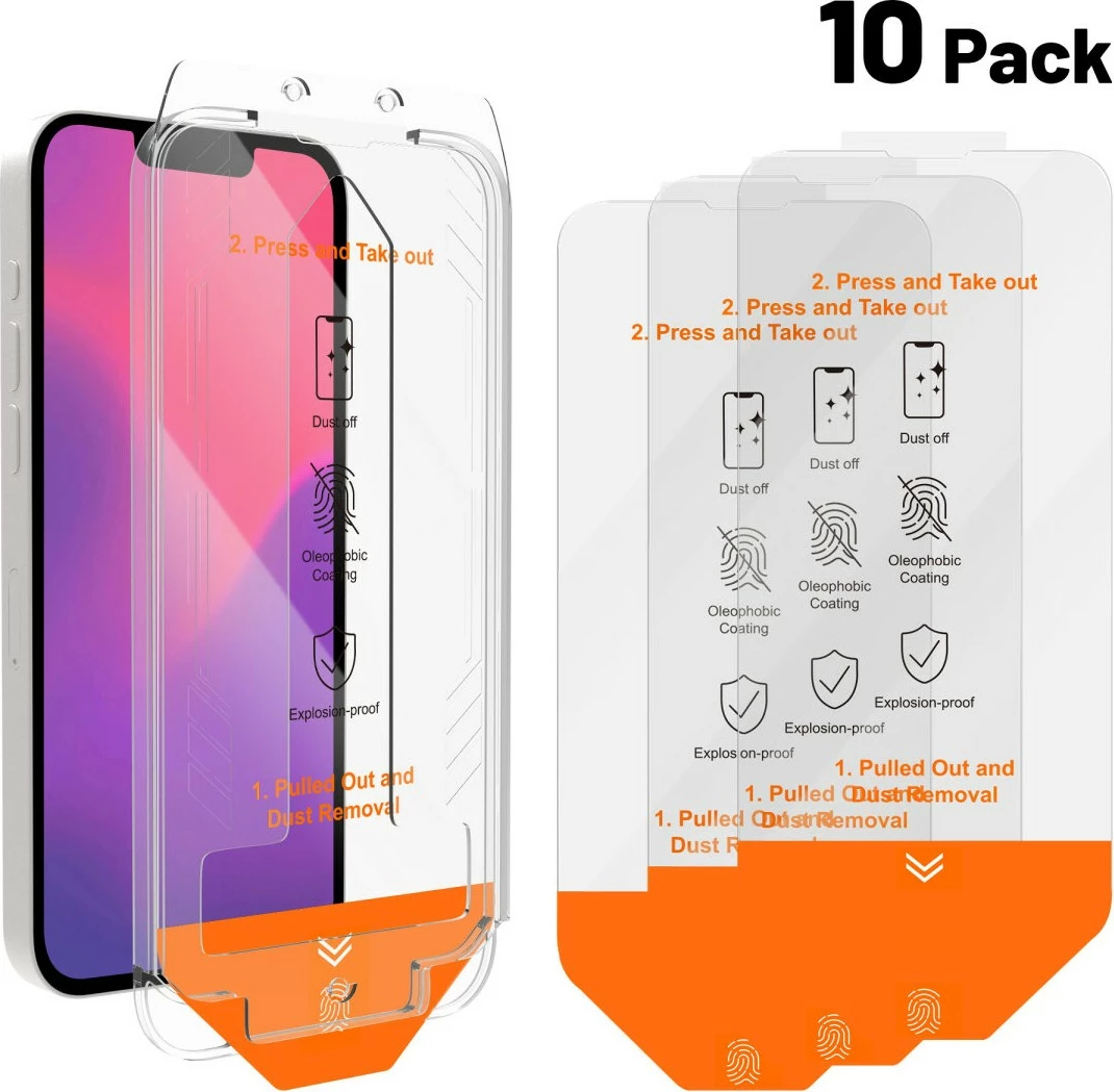 Xham mbrojtës 4smarts Second Glass (10x) për iPhone 16e