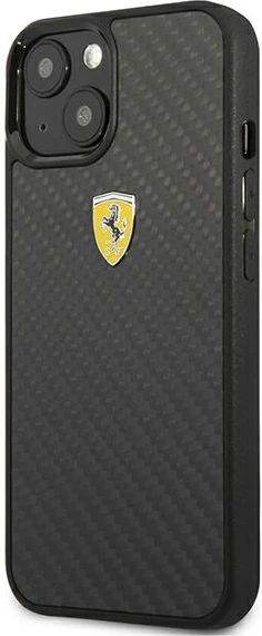 Mbështjellës Ferrari On Track për iPhone 13 mini, hardcase, karbon i zi