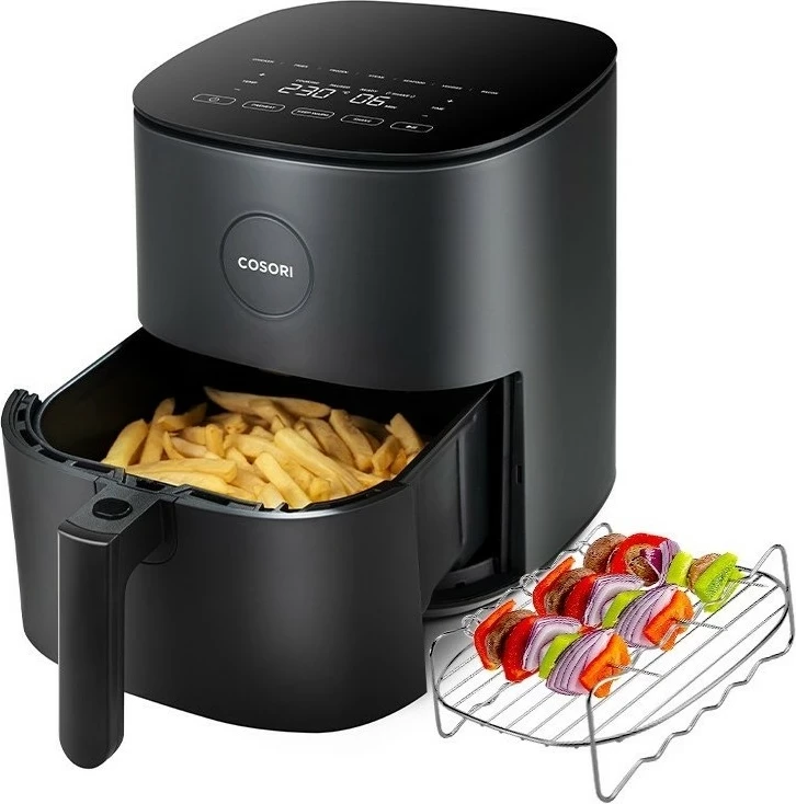 Fritezë me ajër Cosori CAF-L501-KEUE, 4.7L, 1500W, gri e errët