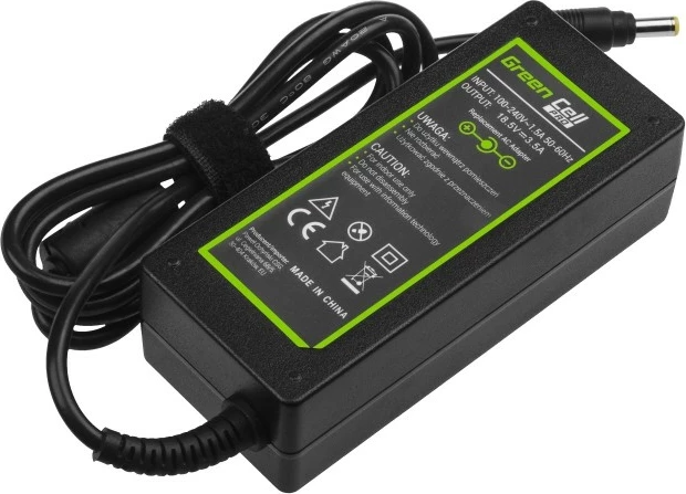 Furnizues energjie Green Cell AD11P për HP, 18.5V 3.5A 65W, i zi