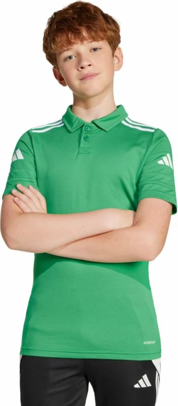 Maicë polo për fëmijë adidas, e gjelbër