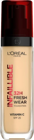 Fondatinë L'Oreal Paris Infallible 32H Fresh Wear 130 Cool Rose për femra 30ml