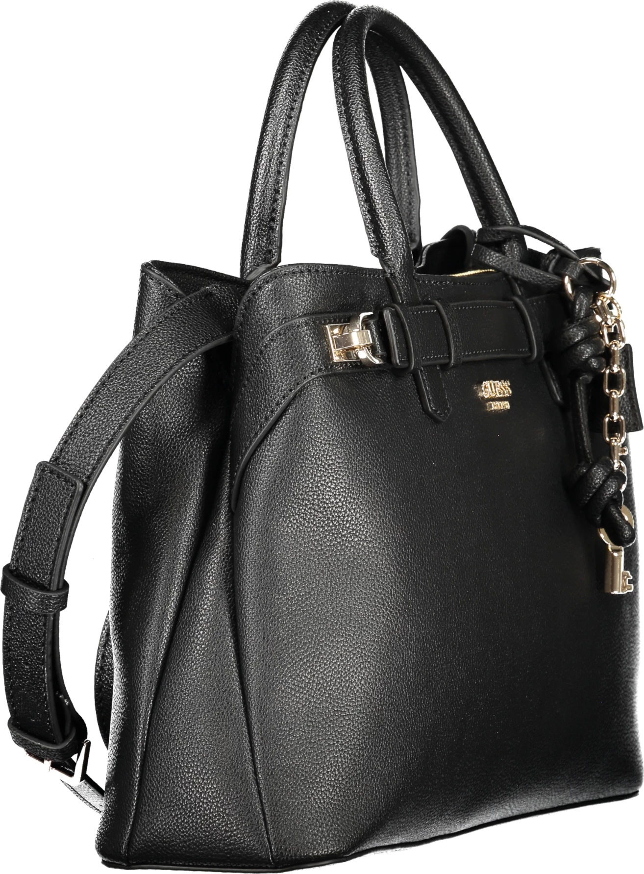 Çantë GUESS JEANS Gregoria për femra, e zezë