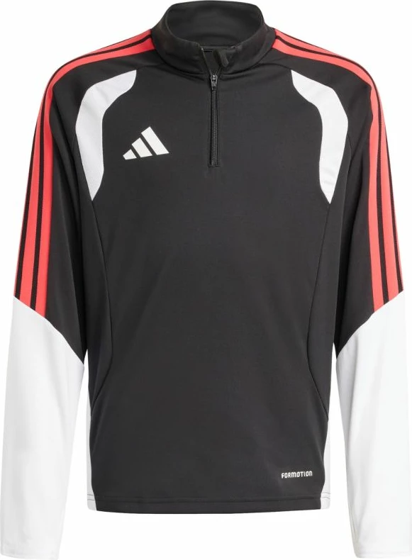 Duks fëmijësh adidas Tiro 26 Competition Training Top KC3783, zi, bardhë, kuqe [Madhësia: 128 cm]