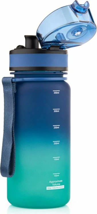 Shishe sportive Meteor, unisex, blu/turkuaz