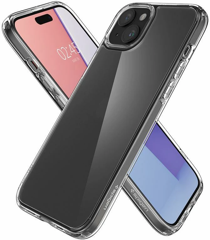 Mbështjellës Spigen Ultra Hybrid për iPhone 15 Plus, i tejdukshëm mat