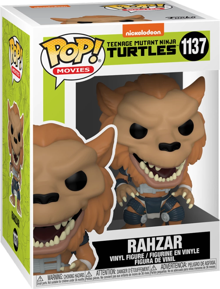 Figurinë koleksionuese Funko POP Movies TMNT 2 Rahzar, vinyl