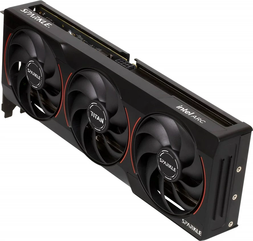 Kartë grafike SPARKLE Intel Arc B580 TITAN NOX OC, 12 GB GDDR6, e zezë