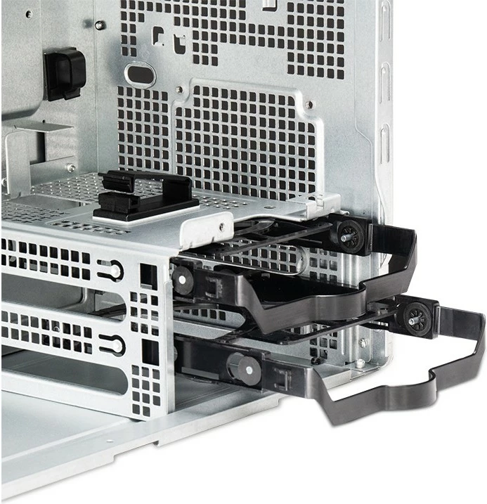 Kasë Chieftec UNI Series BS-20B-OP midi tower, micro ATX/Mini-ITX, e zezë