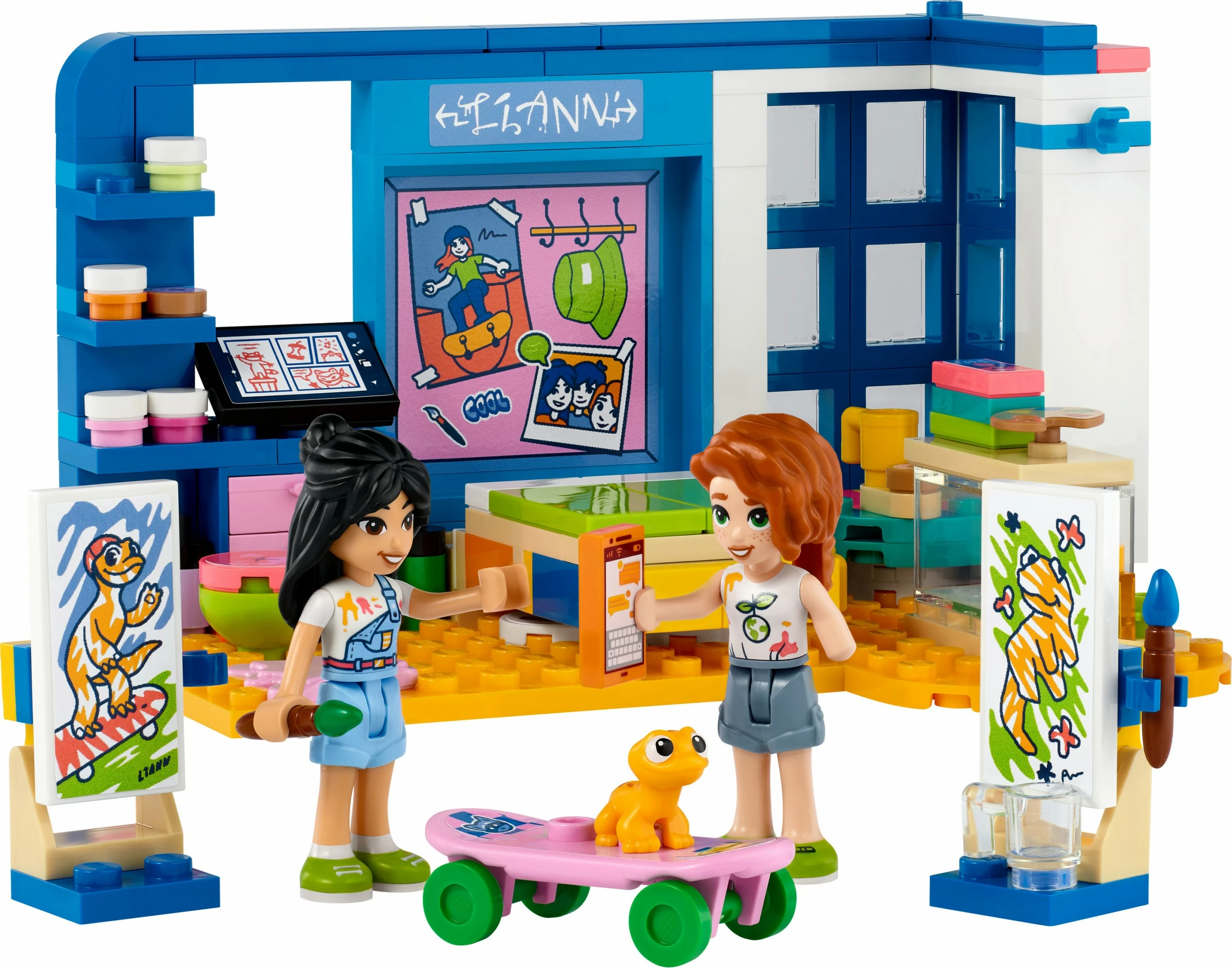 Set ndërtimi LEGO Friends 41739 Liann's Room, 204 pjesë, shumëngjyrëshe