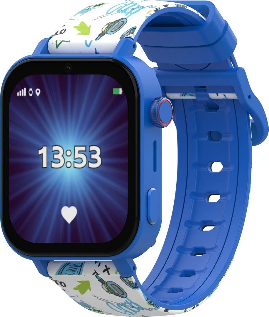 Smartwatch KIDI KiDiZ Connect për fëmijë, Blu