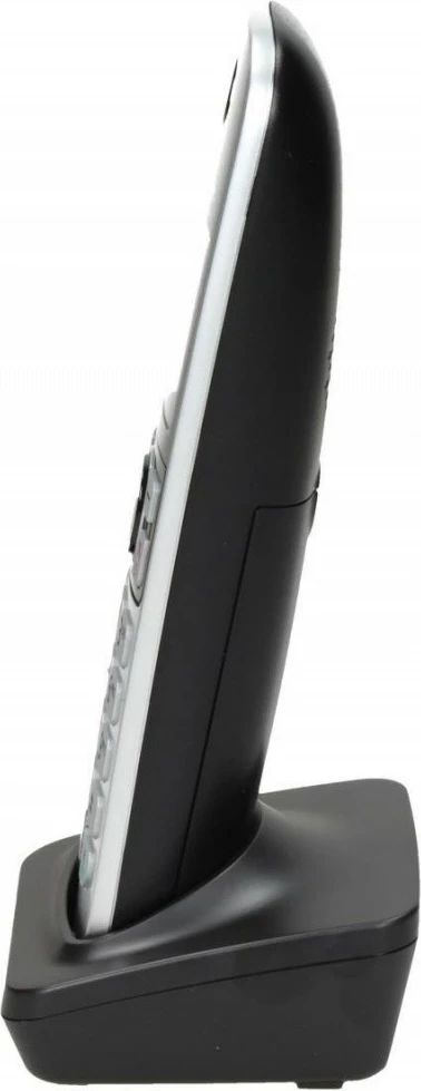 Dorëzë shtesë Panasonic KX-TGA 681, për telefon pa kabllo, Ekran 1.8", e zezë