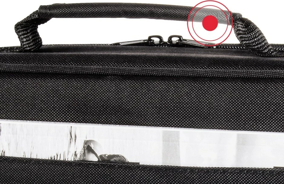 Çantë projektori Hama 101066, me rrip supi, e zezë