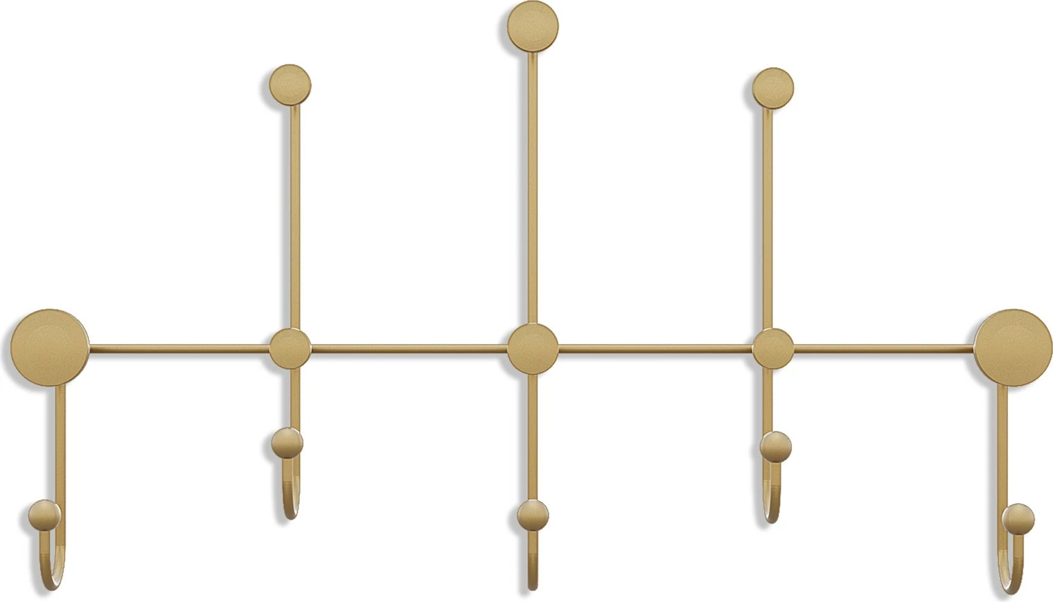 Varëse muri metalike, ngjyrë ari, Wallity Iyon-A