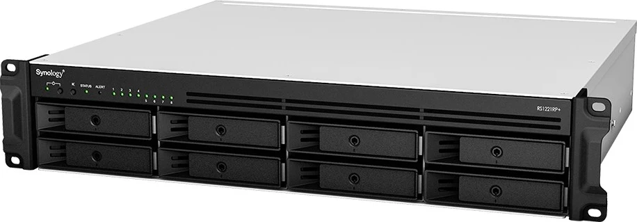 Server Synology RackStation RS1221RP+ NAS/storage server Rack (2U) Ethernet LAN Black V1500B
