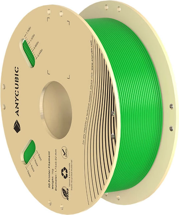 Filament PLA Anycubic IPHPLCG-102, 1 kg, 1.75mm, Gjelbër