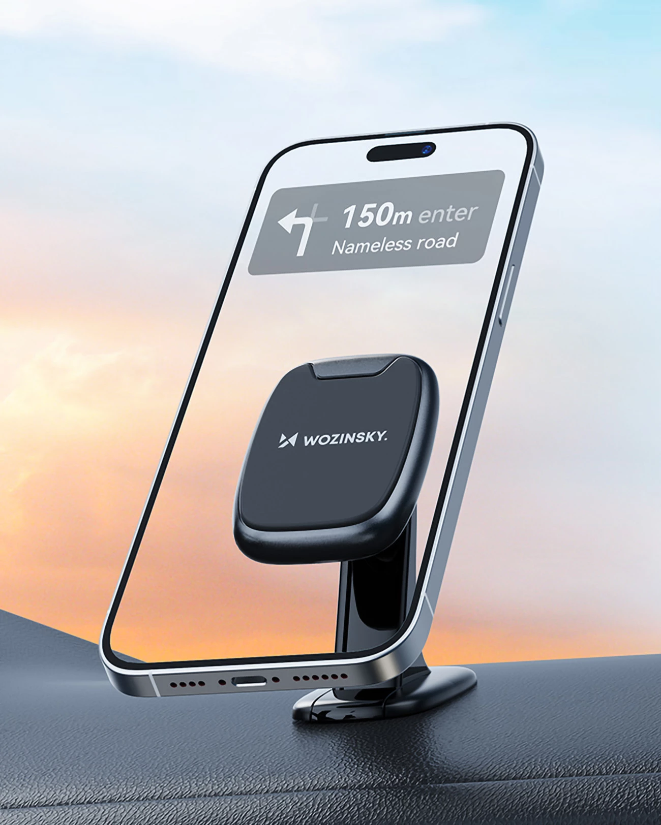 Mbështjellës magnetik për makinë Wozinsky WUMTD, për panel, i zi