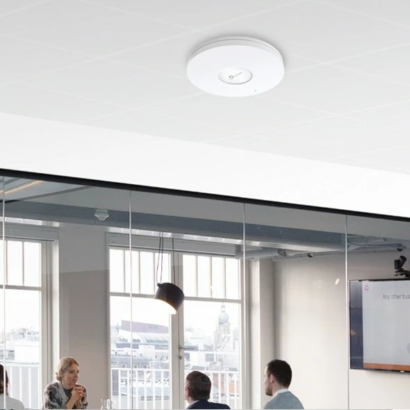 Access Point TP-Link Omada AX5400, WiFi 6, 5400 Mbit/s, 2.4 - 5 GHz, i bardhë