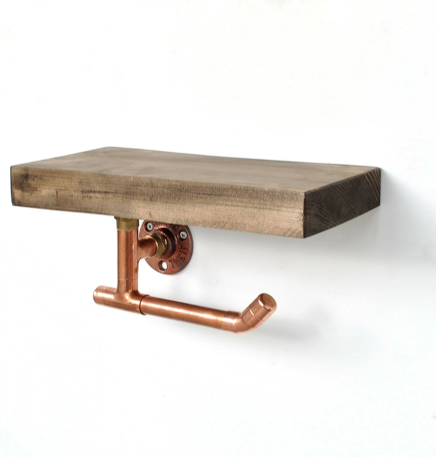 Raft muri me tuba, ngjyrë rozë gold dhe arre, Hanah Home Cop016