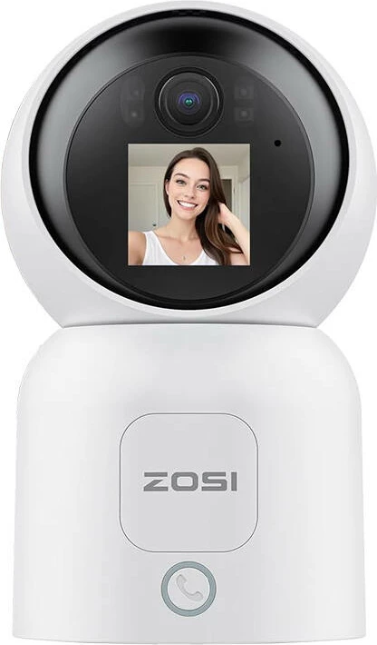 Kamerë IP ZOSI C519M, 4MP, WiFi 5G, për brenda, e bardhë