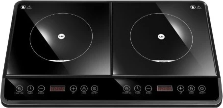 Pllakë induksioni LIN LI-35P2N, dy fushë, e zezë