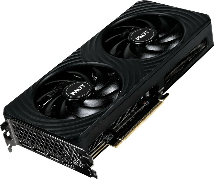 Kartë grafike Palit GeForce RTX 5060 Ti, 8 GB GDDR7, DUAL OC, PCI-E 5.0, e zezë